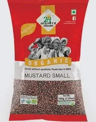 24 Organic Mantra Mustard Seed Small