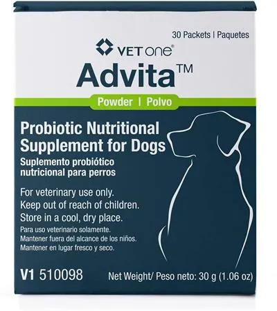 Advita Probiotic Nutritional Supplement for Dogs (30 Packets)