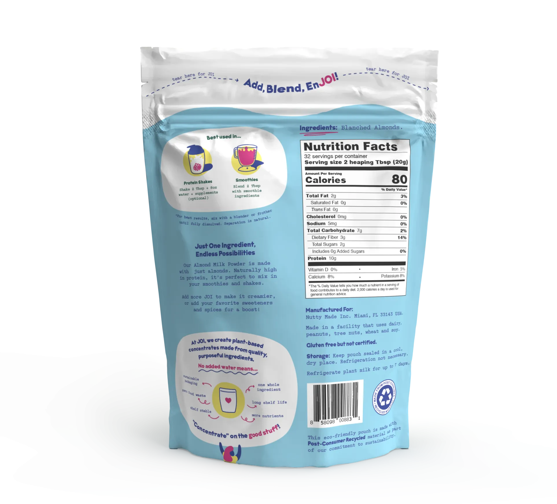 Almond Milk Powder 2-Pack