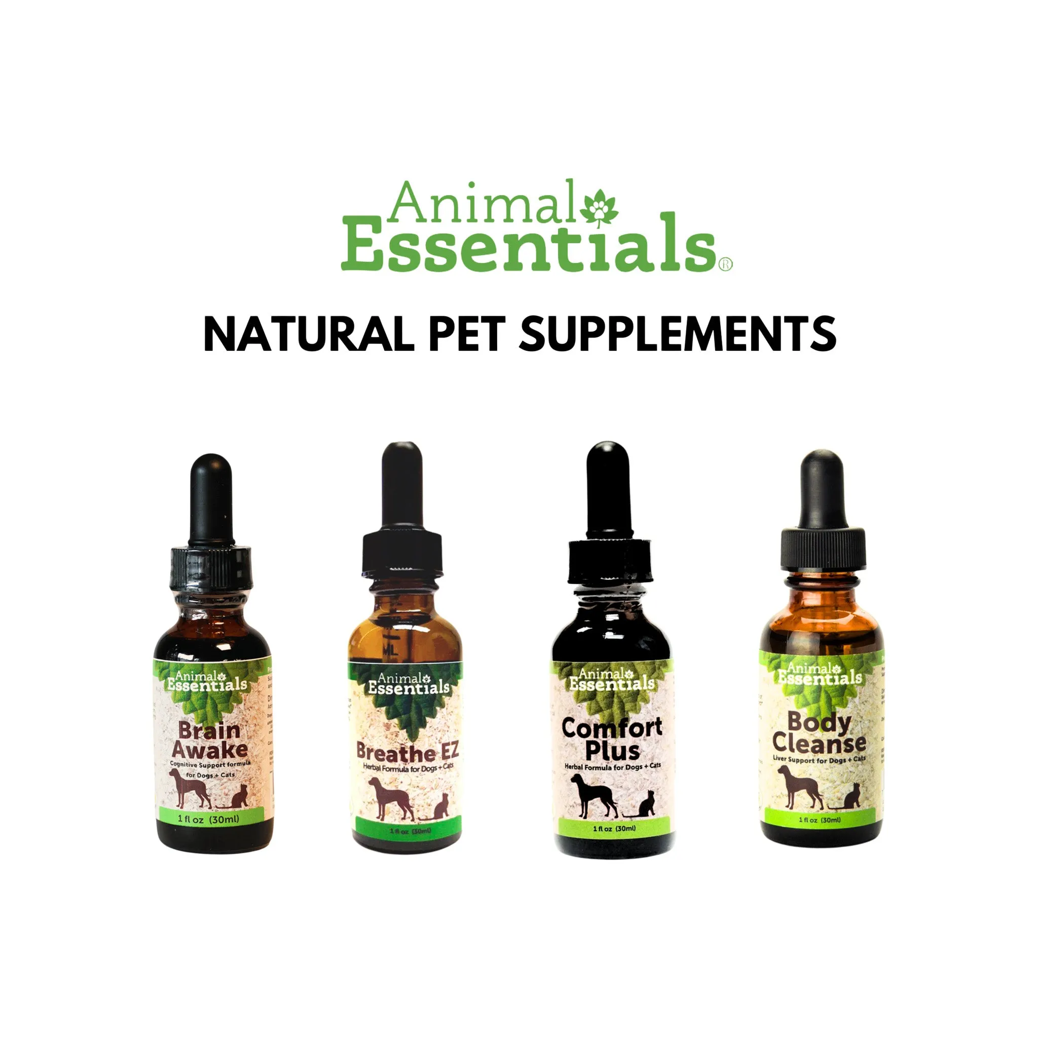 Animal Essentials Healthy Gut Herbal Prebioitc Liquid for Dogs & Cats