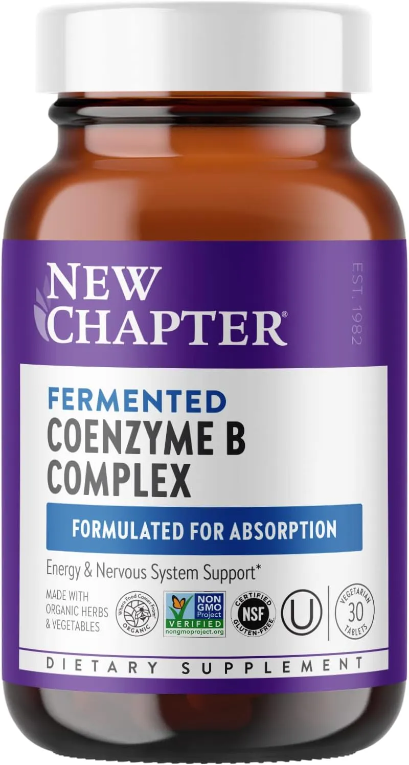 B vitamins New Chapter Coenzyme B Complex, 30 tablets