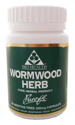 Bio Health Wormwood 250mg 60 Capsules