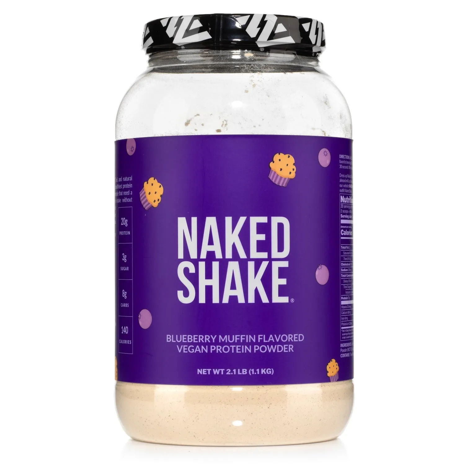 Blueberry Muffin Protein Shake | Naked Shake - 30 Servings