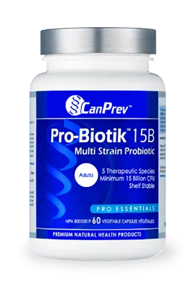 CanPrev Pro-Biotik 15B 60 Vegetarian Capsules