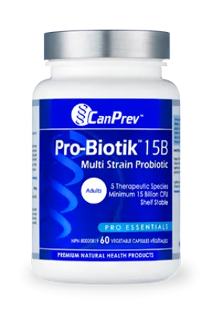 CanPrev Pro-Biotik 15B 60 Vegetarian Capsules