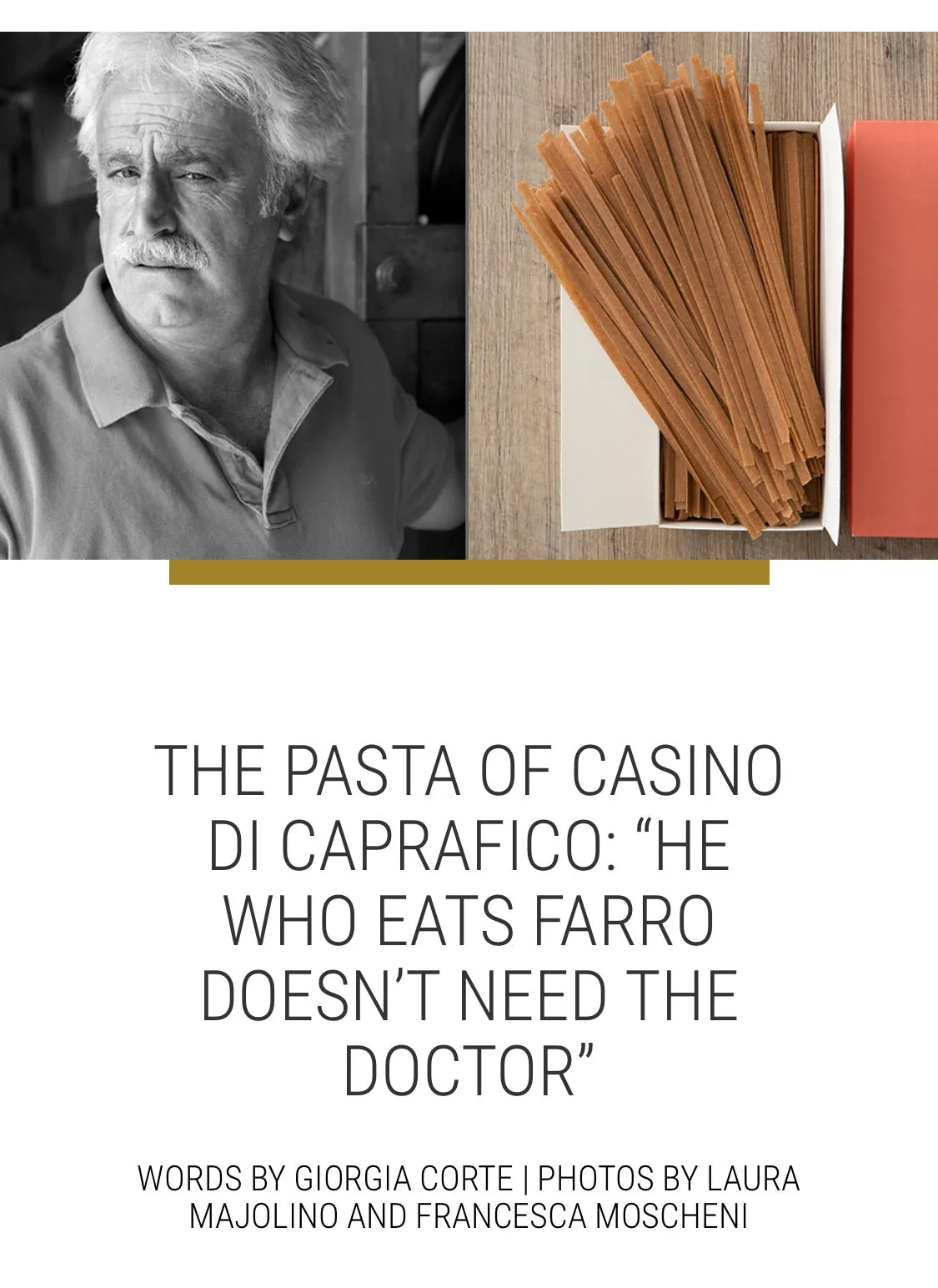 Casino Di Caprafico / FARINA INTEGRALE DI FARRO