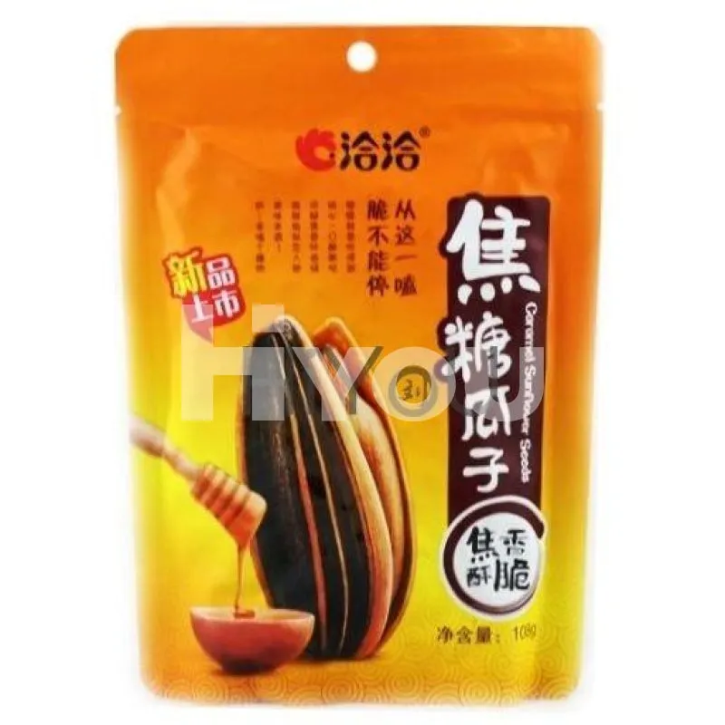 ChaCheer Caramel Sunflower Seeds 108g ~ 洽洽焦糖瓜子 108g