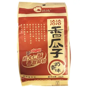 Chacheer Sun Flower Seeds Cream Flavour 285g ~ 洽洽 香瓜子 奶香味 285g