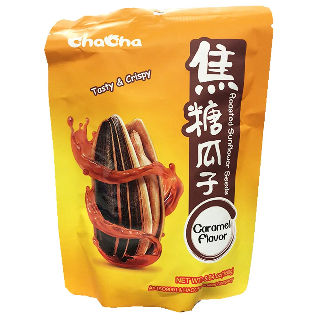 Chacheer Sunflower Seeds Caramel 160g ~ 恰恰 焦糖瓜子 160g