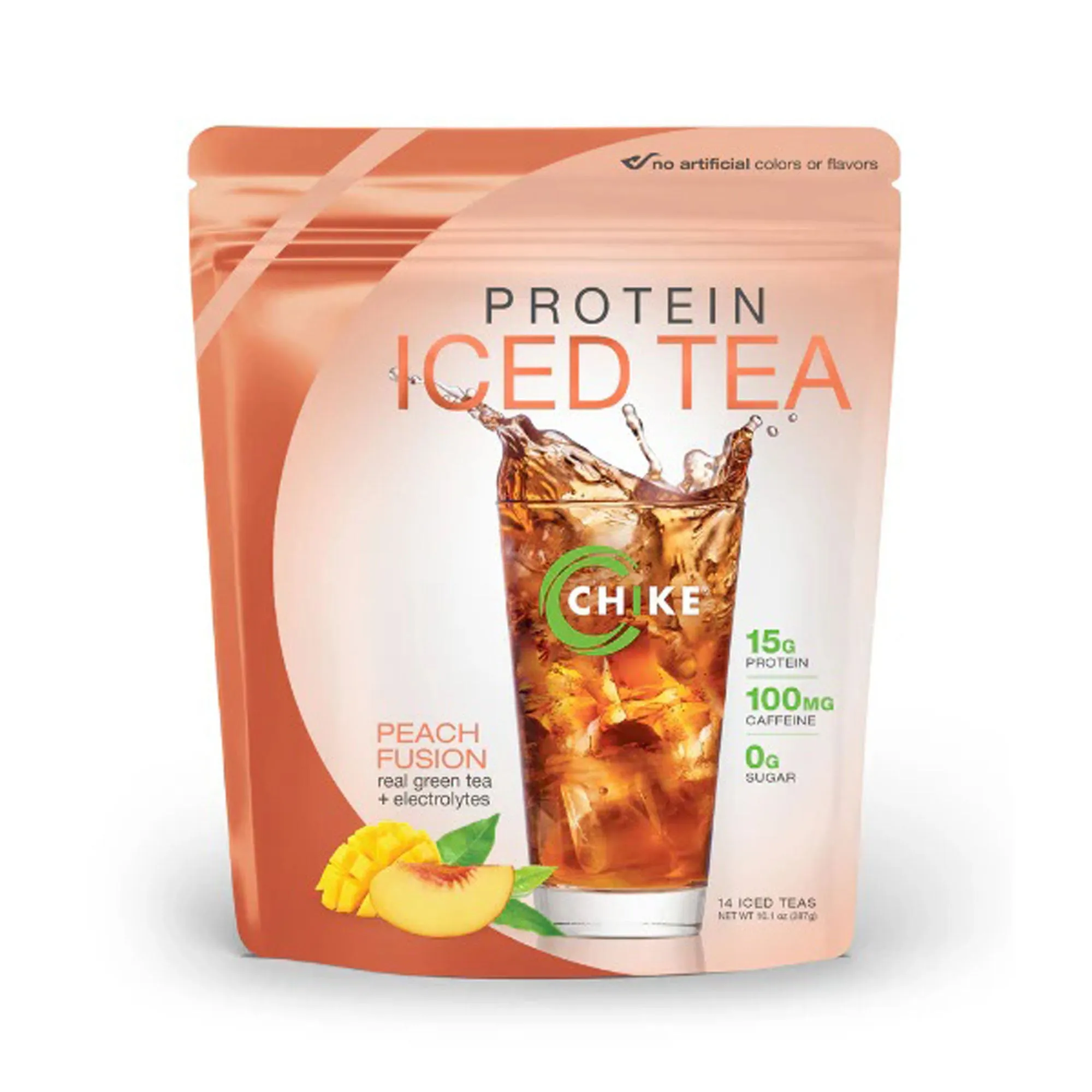 Chike Peach Fusion Protein Iced Tea