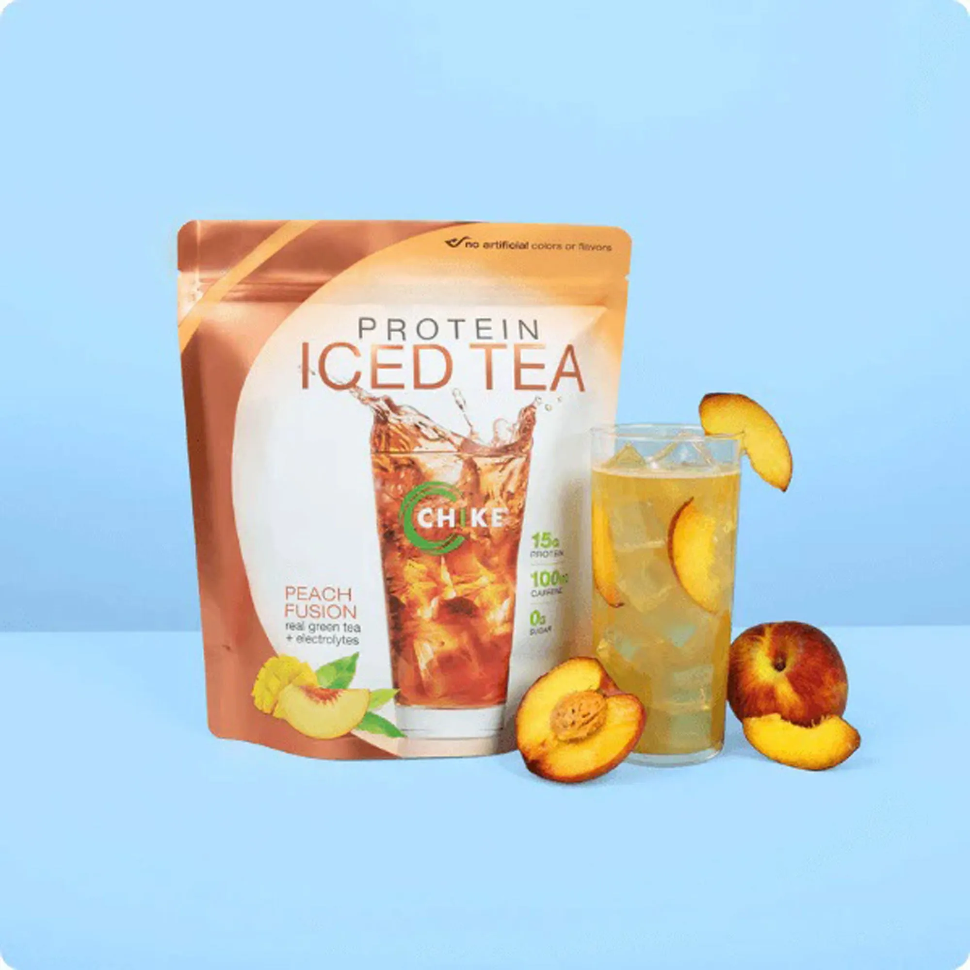 Chike Peach Fusion Protein Iced Tea