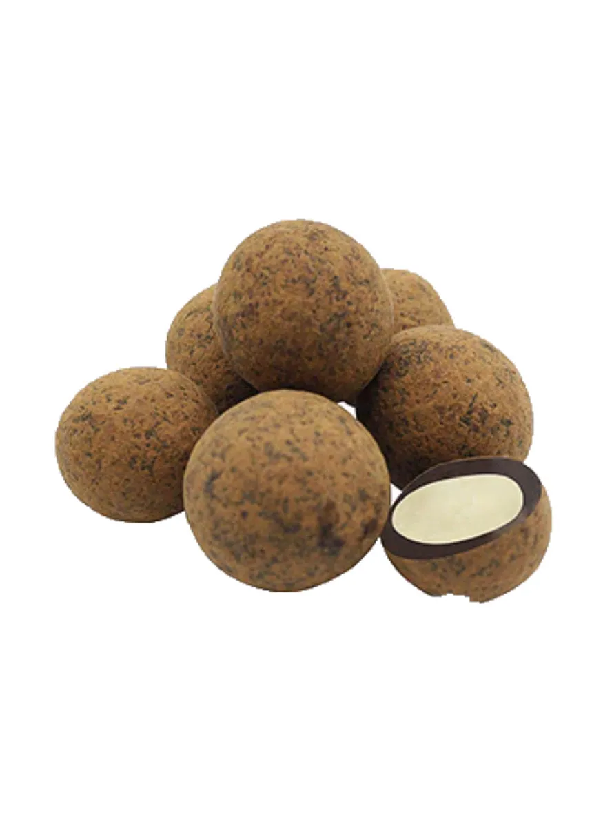 Chocolate Covered Macadamia Nuts, 2oz, Rawmio