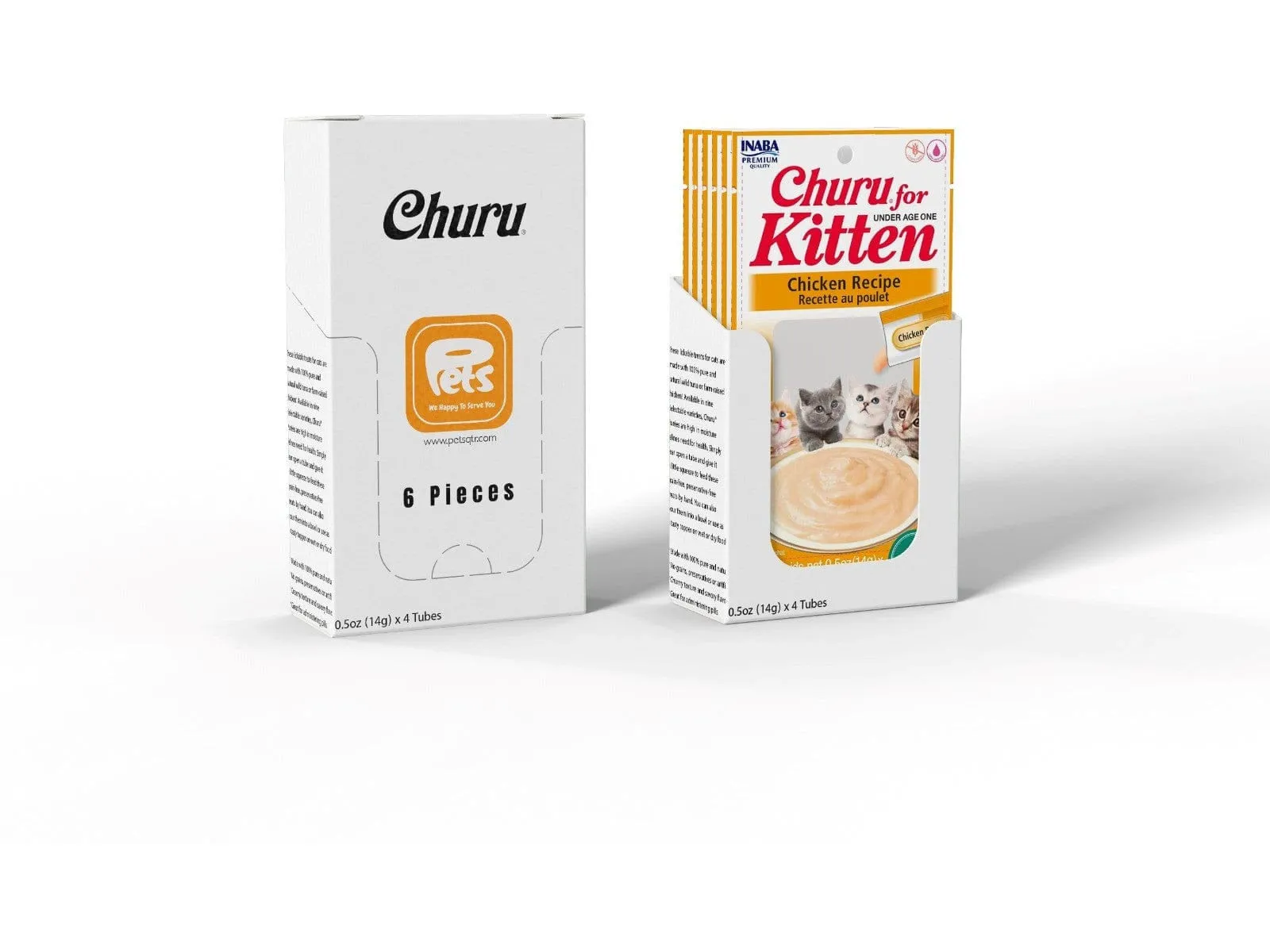 Churu for Kitten Chicken Recipe 4 tubes 56g