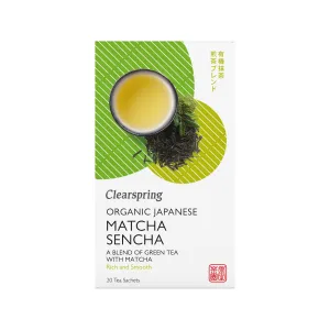 Clearspring Sencha Matcha Green Tea 20 bags