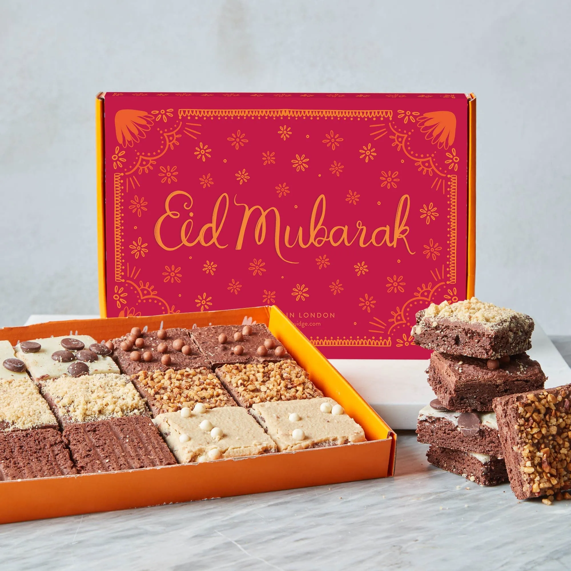 Eid Mixed Mini Brownie Box