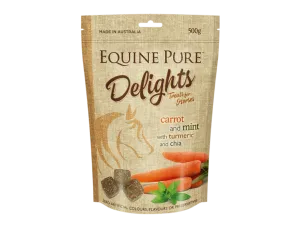 Equine Pure Delights Carrot & Mint Treats