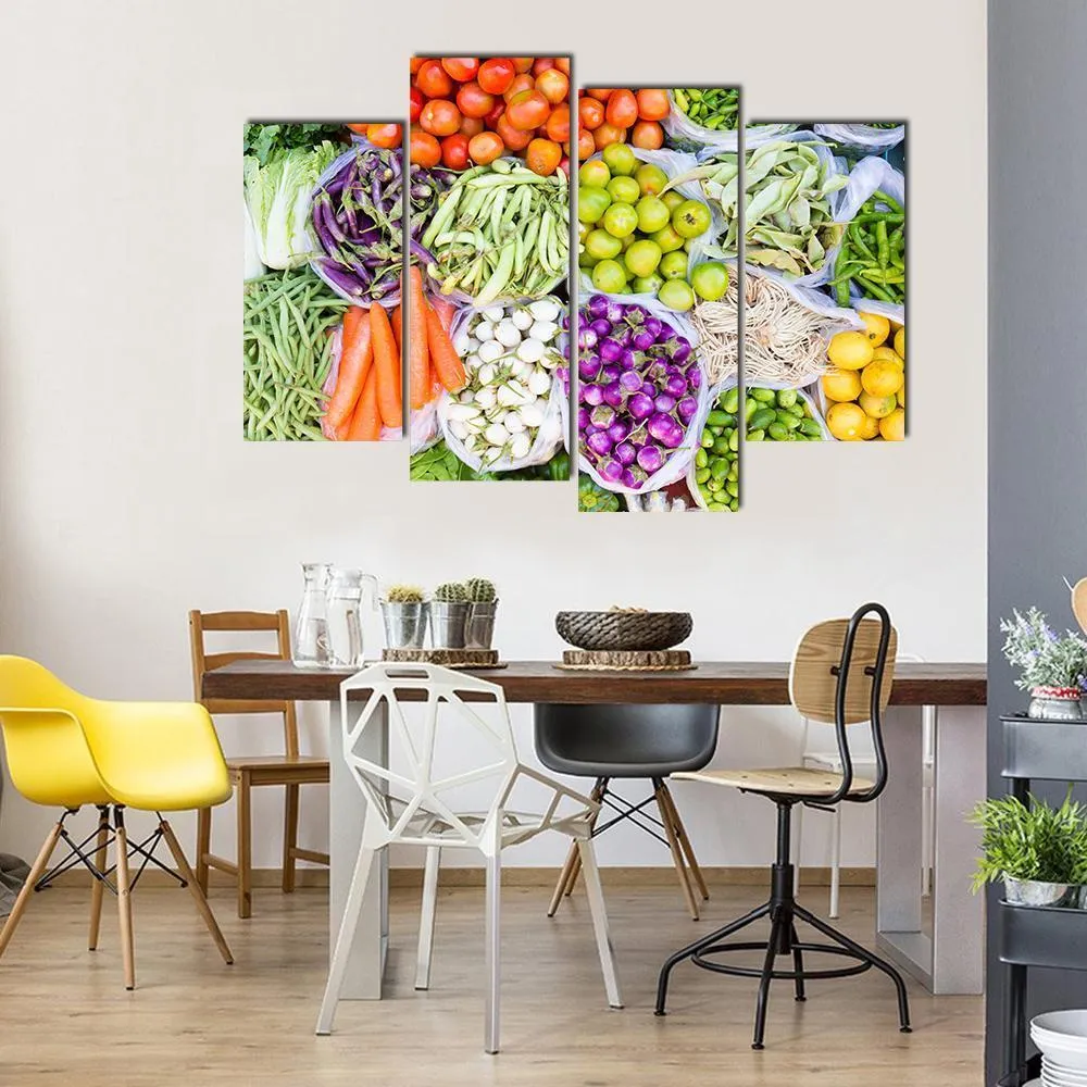 Fresh Vegetables Canvas Wall Art