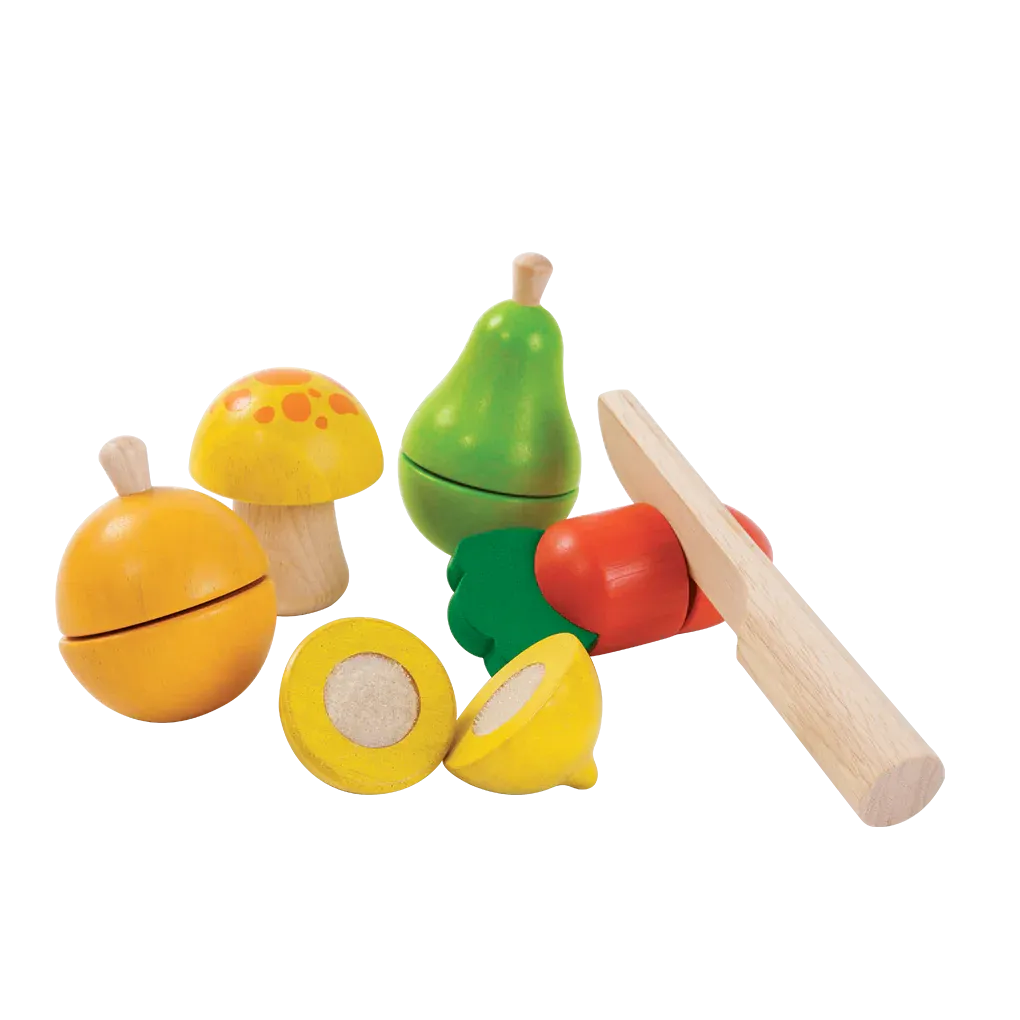 Fruit & Vegetable Play Set<br> Plan Toys