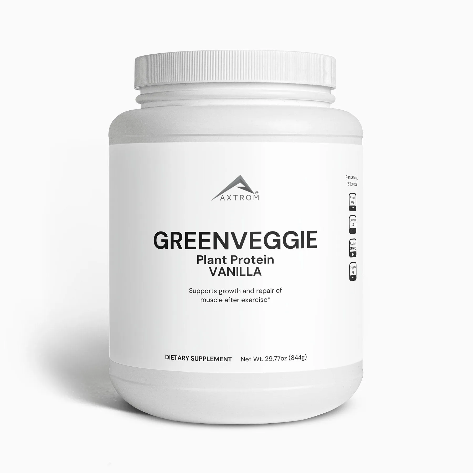 GreenVeggie (Vanilla) - Plant Protein