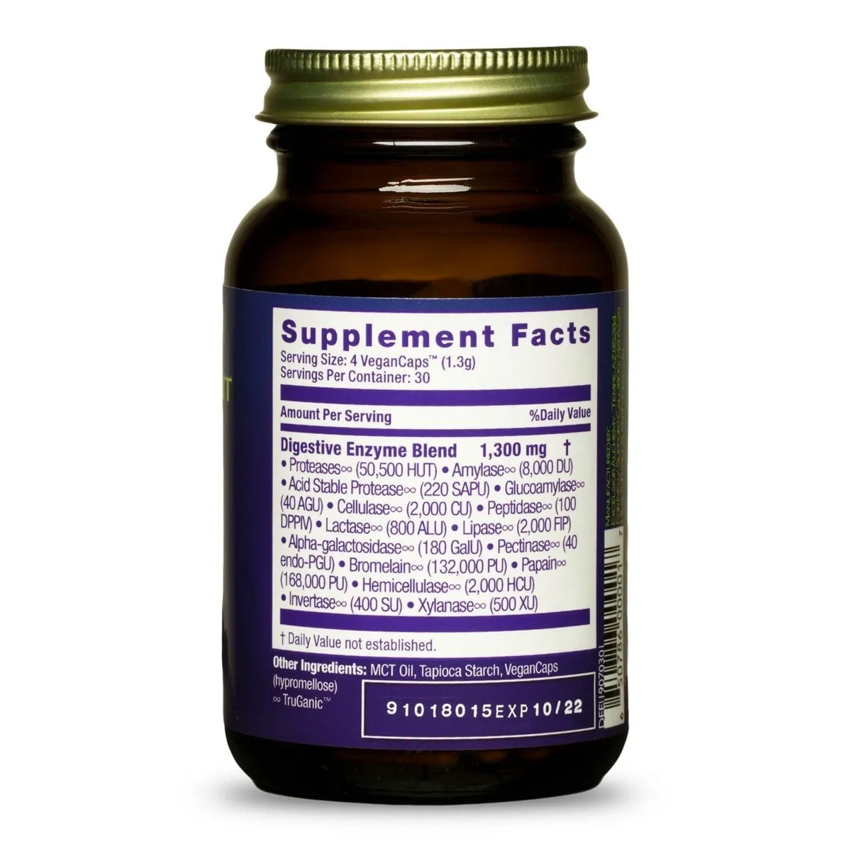 HealthForce Superfoods Digestion Enhancement Enzymes 120 VegCap