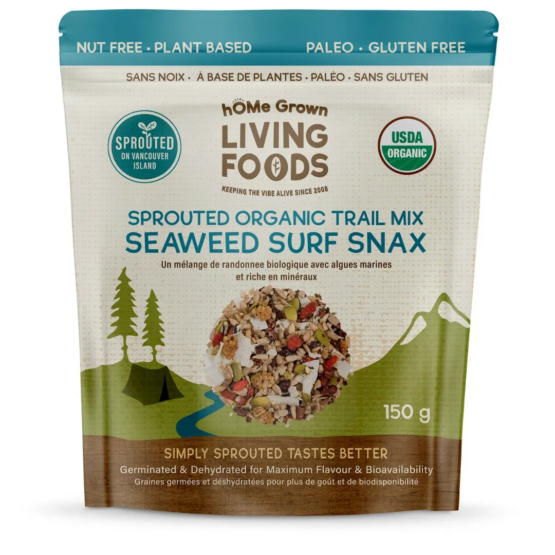 hOMe Grown Living Foods Seaweed Surf Snax (150g)