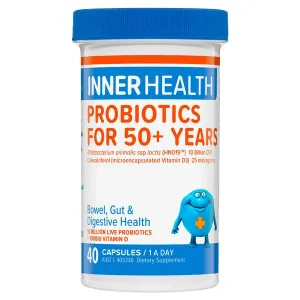 Inner Health Probiotics for 50  Years