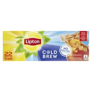 Lipton Cold Brew Tea Bags 22ct