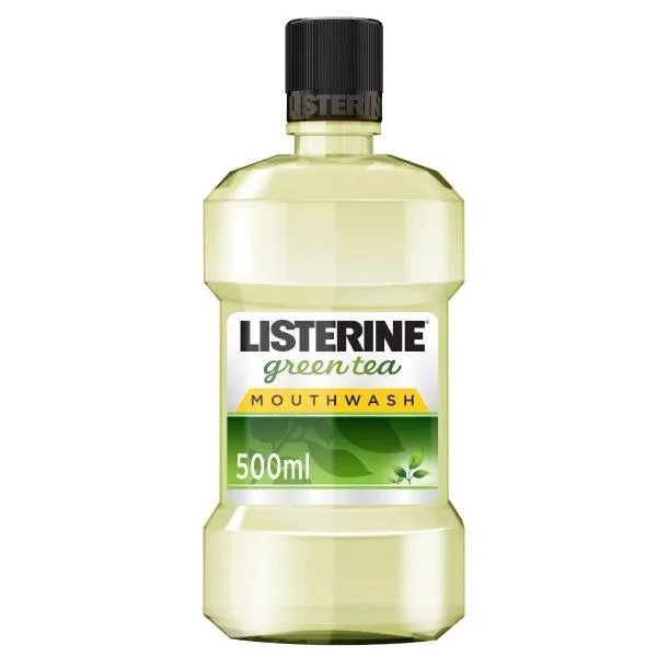 LISTERINE GREEN TEA MOUTH WASH 500ML