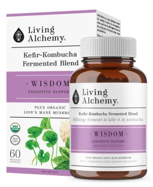 Living Alchemy Wisdom: Cognitive Support 60 Pullulan Capsules