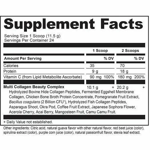 Multi Collagen Protein Beauty Within 9.74 oz. by Ancient Nutrition