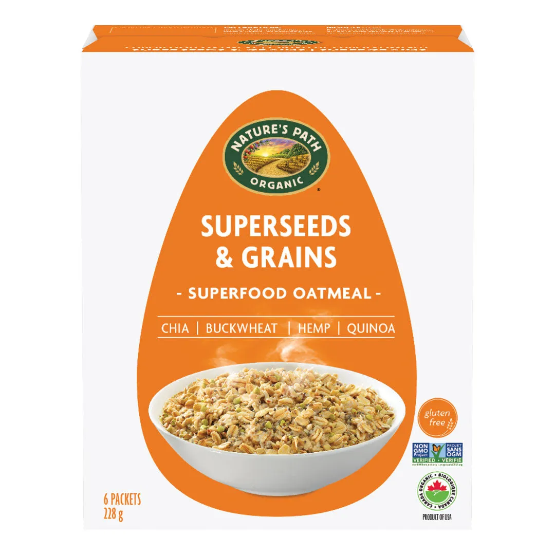 Nature's Path Qi'a Pure Oats Oatmeal - Superseed & Grains (228g)