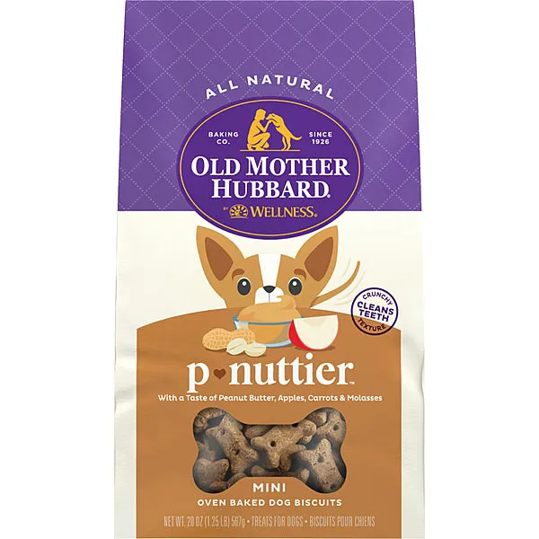 Old Mother Hubbard Original Dog Biscuits P-Nuttier