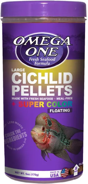 Omega One Floating Cichlid Pellets Large