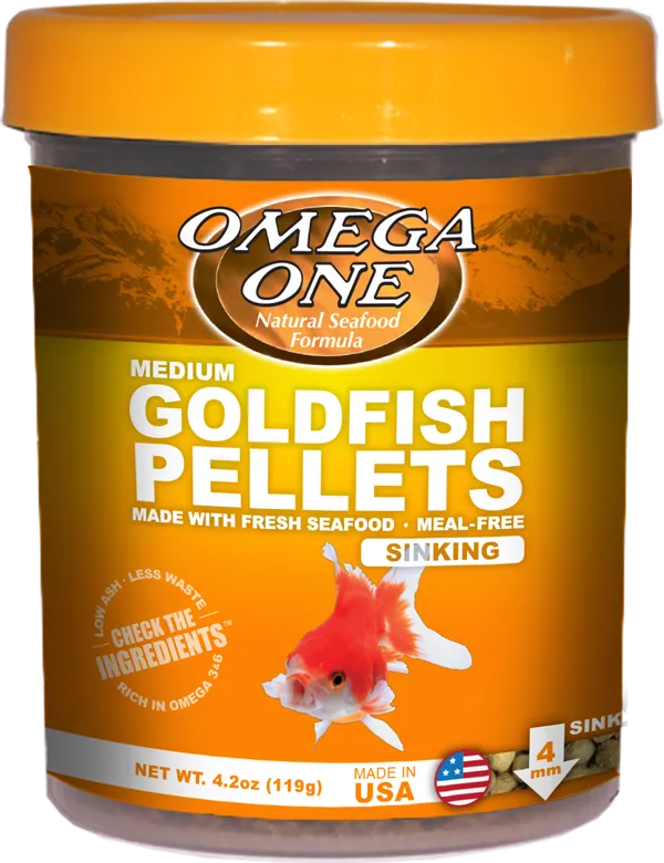 Omega One Medium Sinking Goldfish Pellets