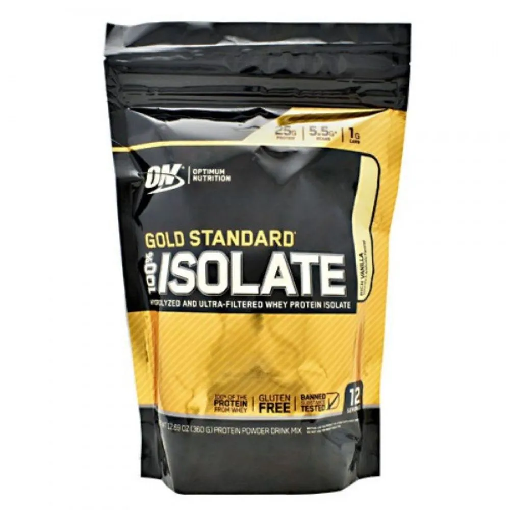 Optimum Nutrition Gold 100% Isolate 12 Servings