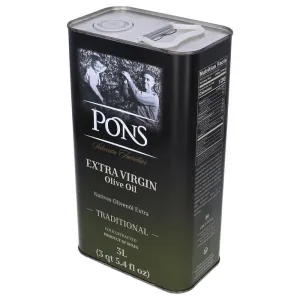 PONS EXTRA VIRGIN OLIVE OIL 3LTR