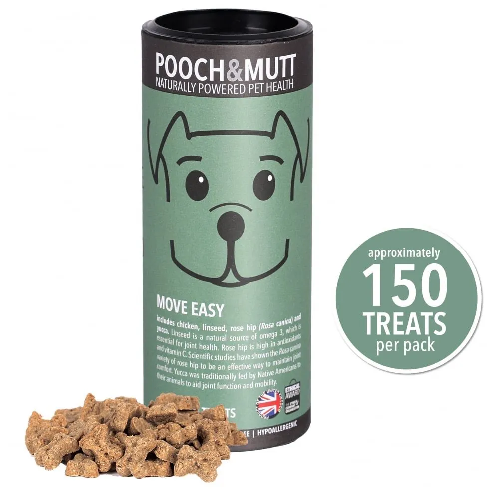 Pooch & Mutt Move Easy Dog Treats 125g