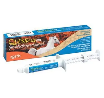 QUEST® Plus Oral Gel, Equine, 14.4g, 1 Dose, Each