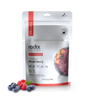 Radix -  Original 450 Kcal  Plant-Based Mixed Berry Breakfast