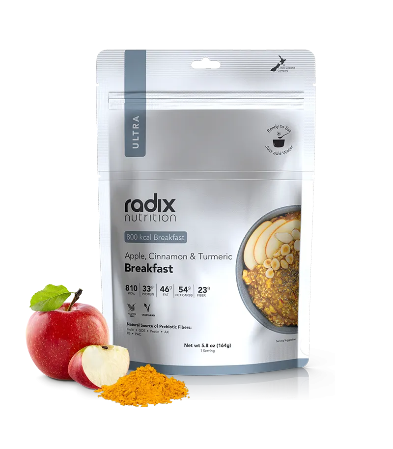 Radix - ULTRA 800Kcal Apple, Cinnamon & Turmeric Breakfast