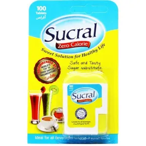 SUCRAL ZERO CALORIES 200 TABS PACK