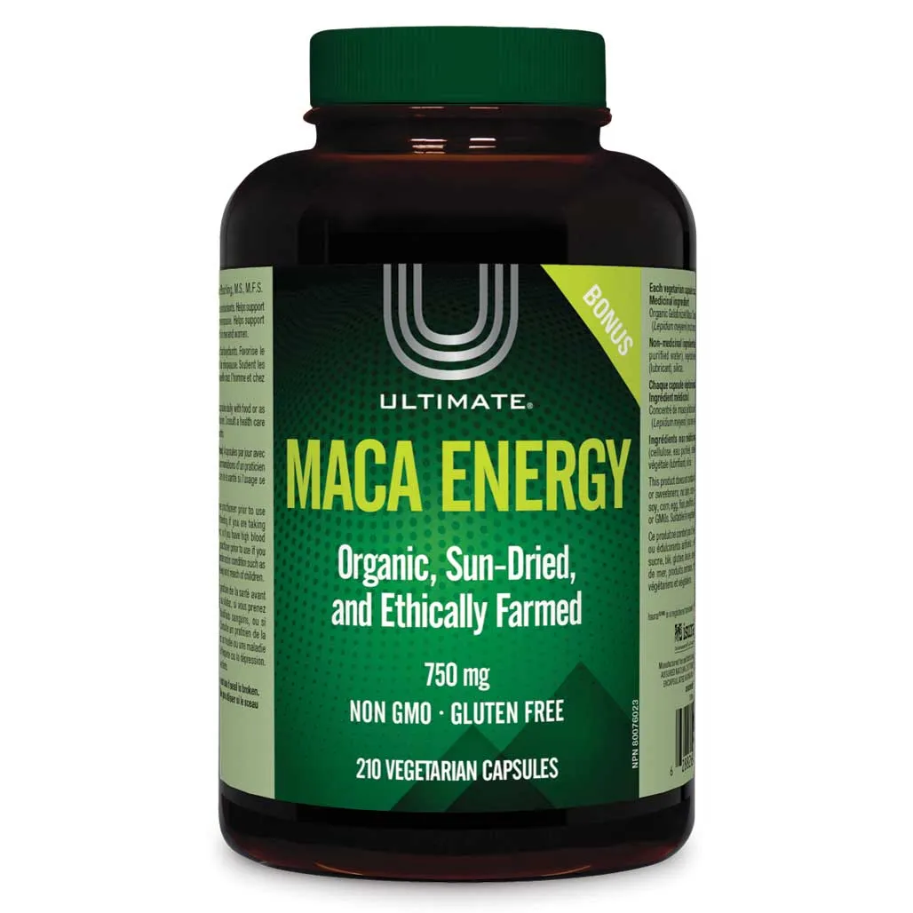 Ultimate Maca Energy BONUS (210 VCaps)