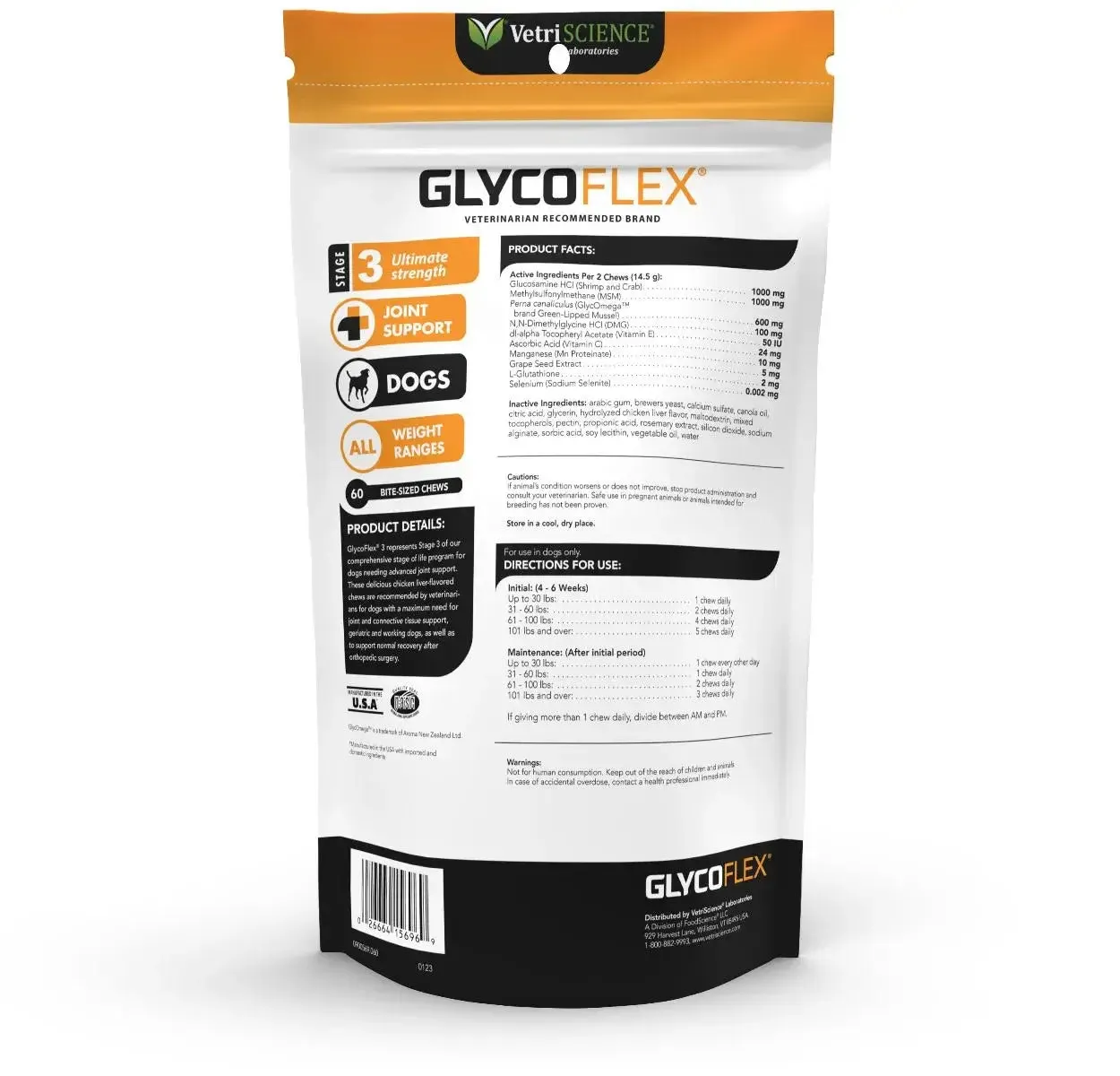 VetriScience Glyco-Flex Joint Support